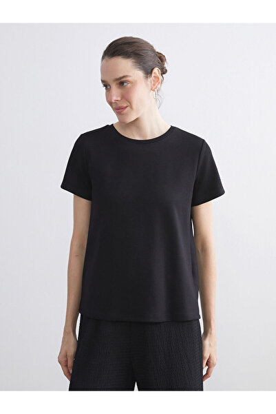 LC Waikiki Lcw Everyday Black Crew Neck Women's T-Shirt