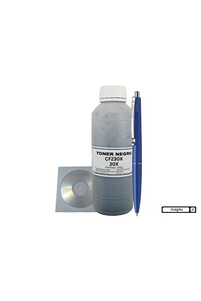 JADI Set Flacon Refill Toner Compatibil HP(30X) CF230X Negru 100g, 1xPix Schneider si 1xCD-R Maxell