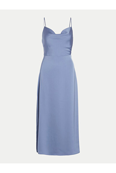 VILA Rochie de cocktail pentru femei 14085601 Albastră