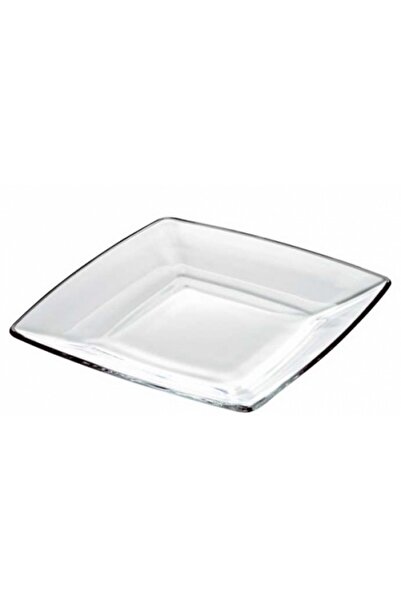 Vidivi Square serving platter made of tempered glass, TORCELLO collection, 40x30xh3.5cm