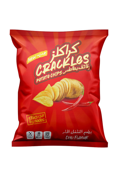 Maltesers رقائق البطاطس المقرمشة بنكهة الفلفل الحار، 155 غرام