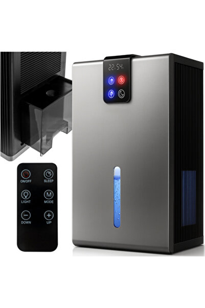zola RGB LED air dehumidifier, remote control, 90 W, Peltier, 2 l temperature/humidity display, hygrostat