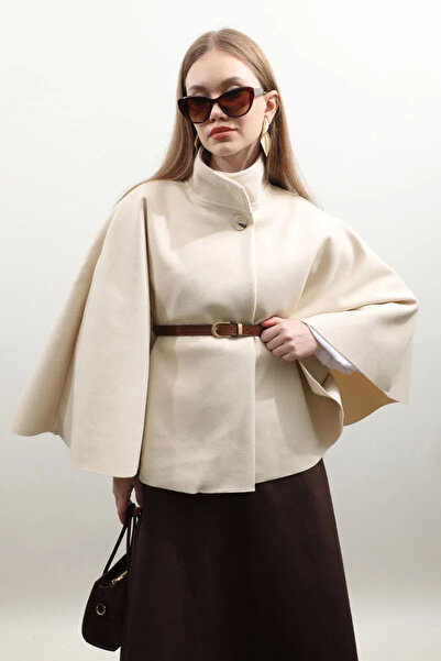 Look Kadıköy Kaşe Butterfly Jacket Poncho