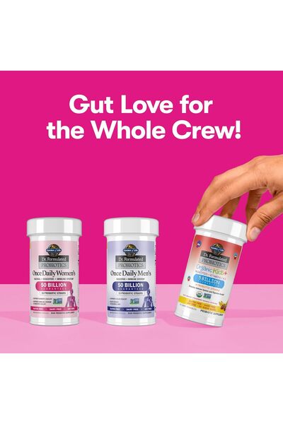 GARDEN OF LIFE Dr. Formulated Once Daily Women's Probiotic, 50 Billion CFU, 30 Capsules