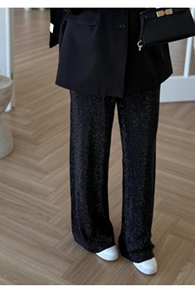 afran collection PANTOLON TAŞLI TRİKO PANTOLON STANDART (36/42) BEDEN UYUMLUDUR