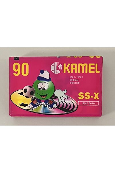 Kamel شريط كاسيت فارغ SS-X بطول 90 قدمًا (شريط كاسيت أصلي من الجيلاتين بطباعة...
