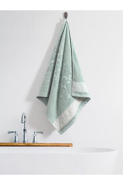 Karna Home Cotton Single Towel Jacquard Karna Premium Sıbell - 50 X 90