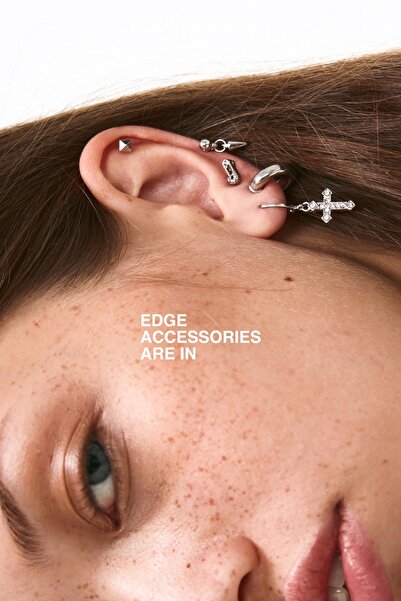 Bershka 9'lu küpe seti