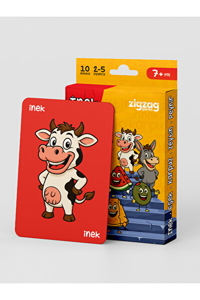 Zigzag İnek Eşek Karpuz Zeytin Peynir – Eğlenceli Kart Oyunu