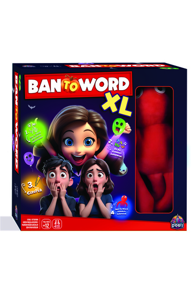 Dori Toys Ban To Word Tabu Kelime Oyunu – Eğlenceli Parti ve Aile Oyunu