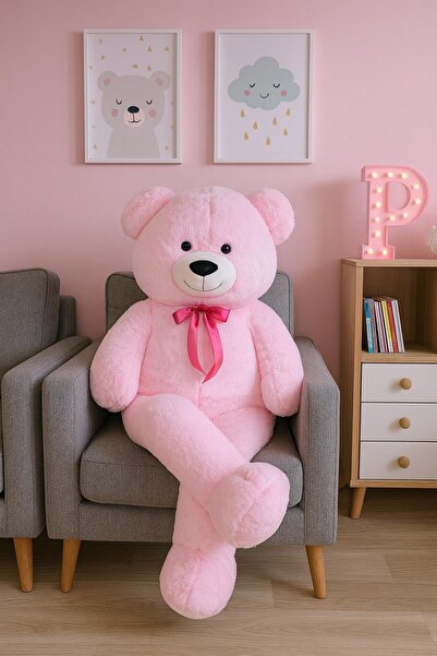 hak-iş oyuncak 150 cm Pembe Peluş Ayıcık – Dev Boy Oyuncak Ayı