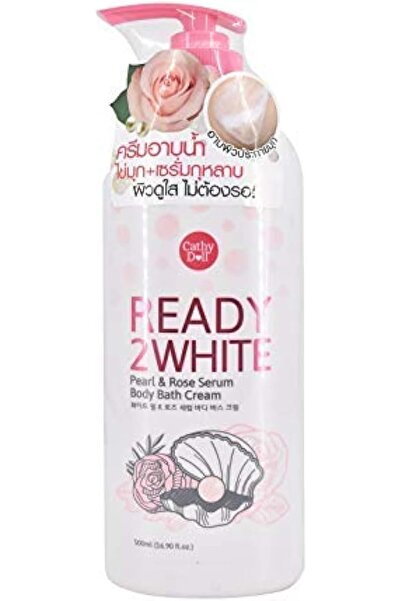 Cathy Doll سيروم الاستحمام للجسم برائحة اللؤلؤ الأبيض والورد من كاثي دول ريدي...
