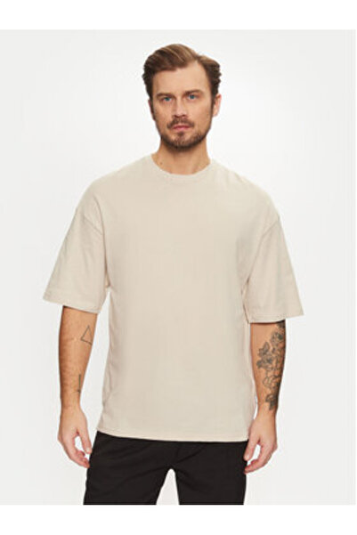 Jack & Jones Ανδρικό T-Shirt Jack Jones 12259975 Μπεζ