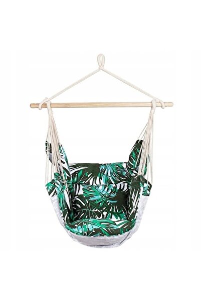 Springos Hammock Chair with 2 Pillows, Multicolor, Max 150 kg, 130x100 cm,