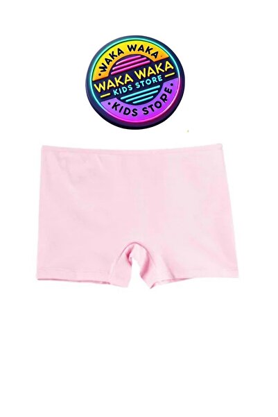 ww waka waka kids store Girl's 3-Piece Cotton Boxer Briefs Set – Ballerina Patterned and Colorful