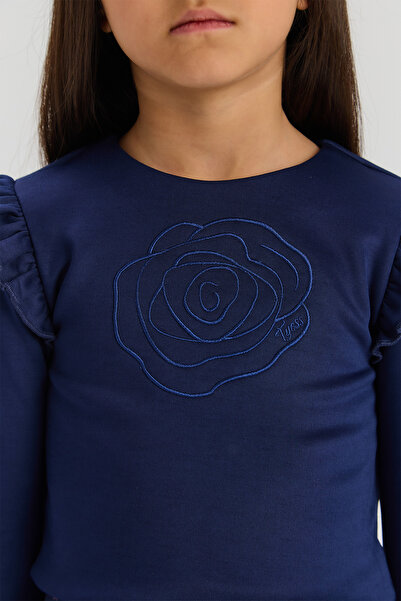 Tyess Girl Navy Blue Tshirt