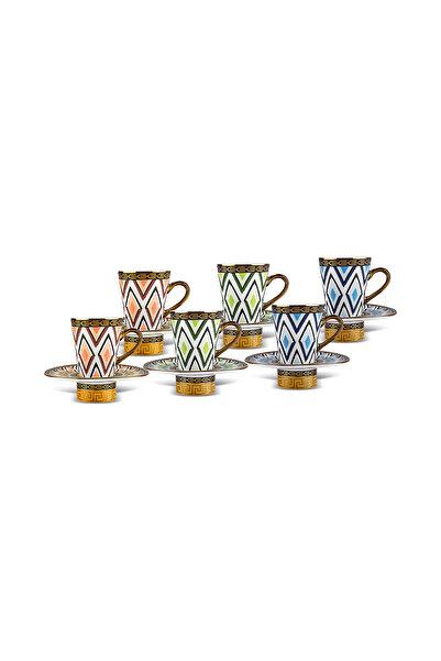 Karaca Enola 6-Person Coffee Cup 85 ml
