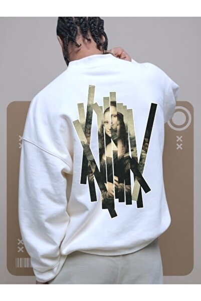 Wish BF Hanorac unisex pentru bărbați/femei MONA LISA, colorat, personalizat ...