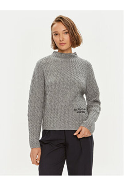 Tommy Hilfiger Women's Sweater WW0WW42144 Gray