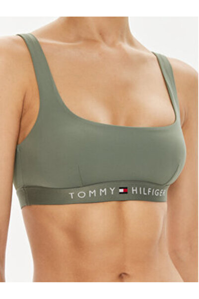Tommy Hilfiger Women's Bikini top UW0UW04108 Green