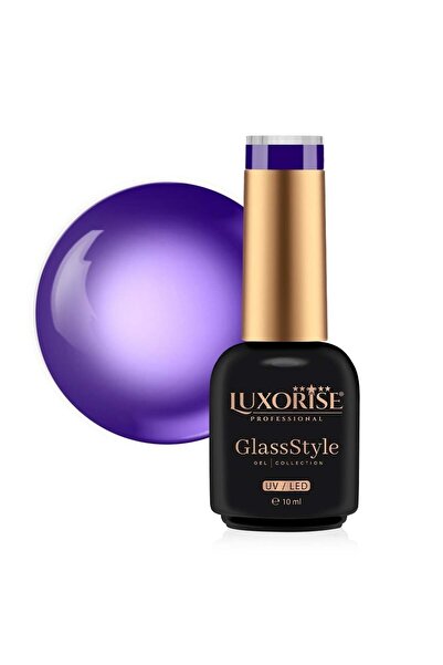 LUXORISE GlassStyle Semi-Permanent Nail Polish - Indigo Spell 10ml