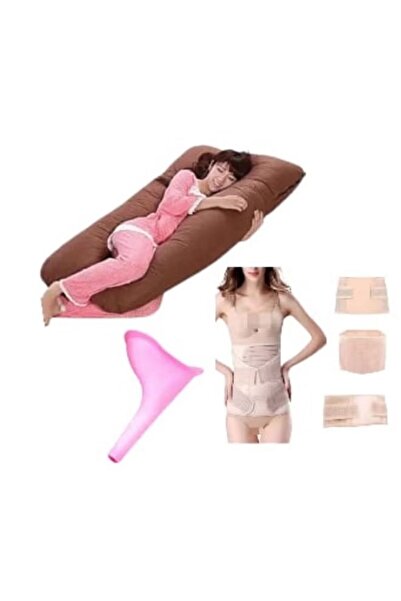 Generica U-Shaped Maternity Sleeping Pillow + Emergency Urinal Funnel Immedia...