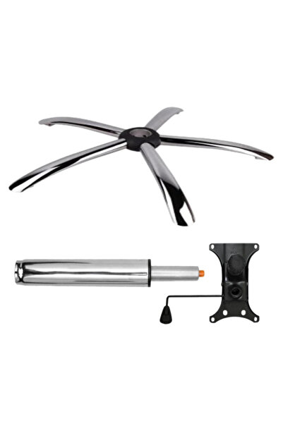 Depox Sada kovové vyvažovací desky 20 cm x 15 cm, základna 60 cm a pístový vá...