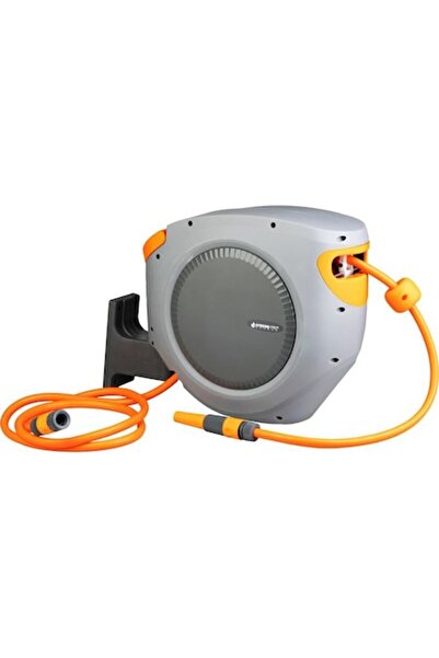 Strend Pro Furtun cu tambur/rola pentru gradina, retractabil/automat, portabil, pentru perete, 1/2", 35+2 m, St