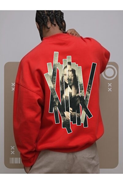 Wish BF Hanorac unisex pentru bărbați/femei MONA LISA, colorat, personalizat ...