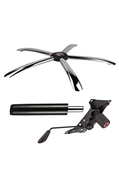 Depox Set de placă de echilibru metalică 22 x 15 cm, bază 60 cm și cilindru c...