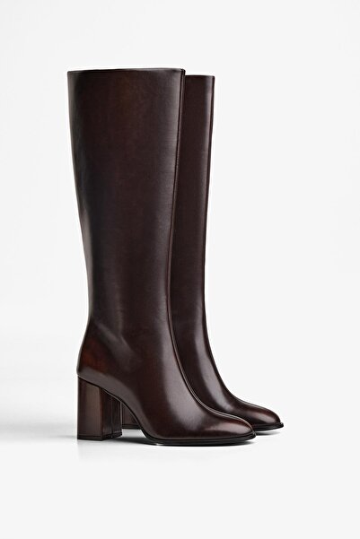 Bershka Kalın topuklu bot