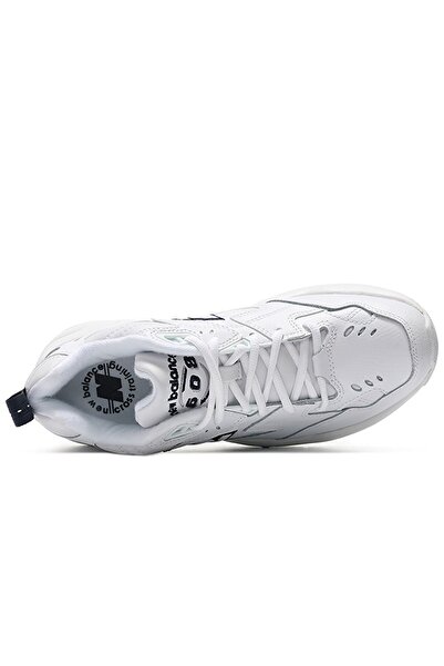 New Balance 608 Leather Mens Sneaker Genuine Leather Men's Casual Sports Shoes White