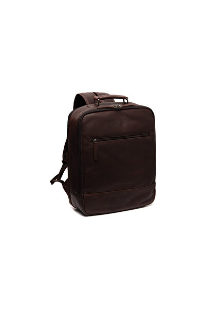 The Chesterfield Brand Travel backpack, made of genuine leather, The Chesterfield brand, Jamaica, Dark brown