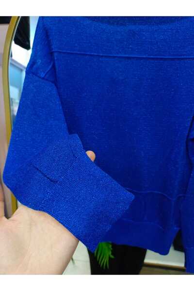 NATUREANGEL Kayık yaka yeni sezon kazak