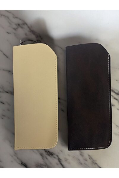 VENTİ VENTİSCA 2 δερμάτινες θήκες για γυαλιά που μπορούν να φορεθούν στην τσέπη