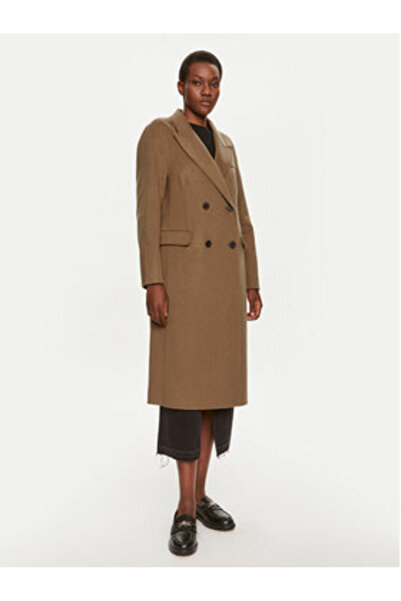 Tommy Hilfiger Women's Wool coat WW0WW42621 Multicolor