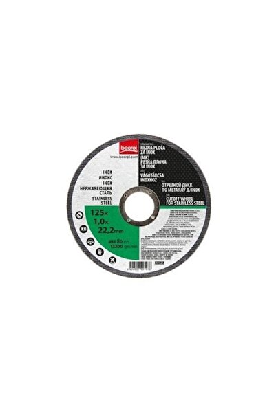 beorol Disc debitat din oțel inoxidabil, 125x1 mm,