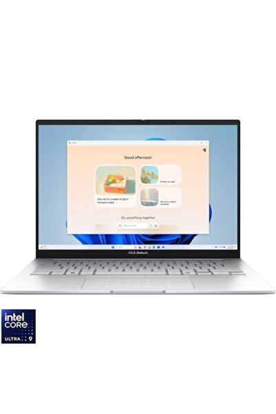 ASUS Laptop Zenbook 14 UX3405CA cu procesor Intel Core Ultra 9 285H, 14'', 3K, OLED, 120Hz, 32GB, 1T