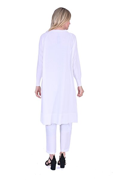 Invee A Knitwear Cardigan White