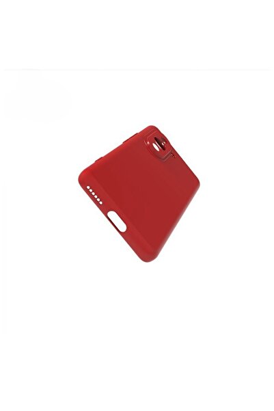 Huawei Nova 10 Liquid Silicone Flippy Case with Microfiber Interior, Shock Protection, Red