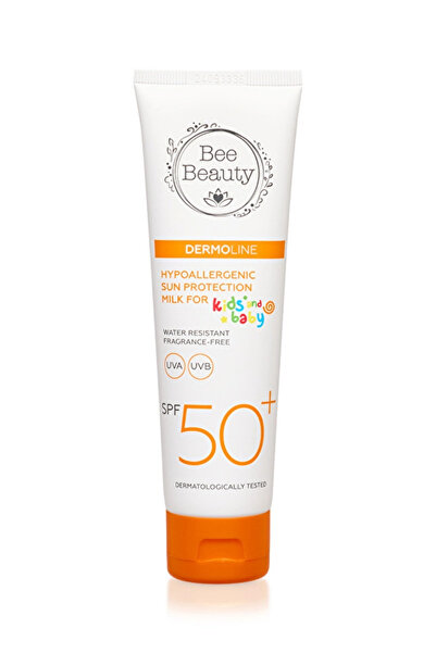Bee Beauty Hipoalerjenik Çocuk & Bebek Güneş Sütü SPF50+ – Hassas Ciltler İçi...