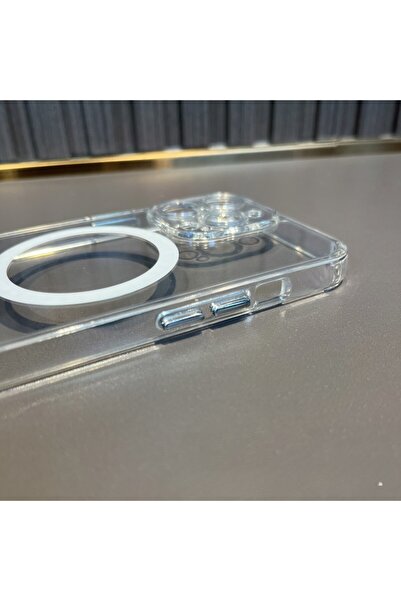 Flippy Protective case for iPhone 14 Pro Max Mag Safe, 2in1, Silicone and Acrylic, Transparent