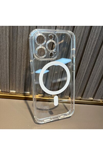 Flippy Protective case for iPhone 14 Pro Max Mag Safe, 2in1, Silicone and Acrylic, Transparent