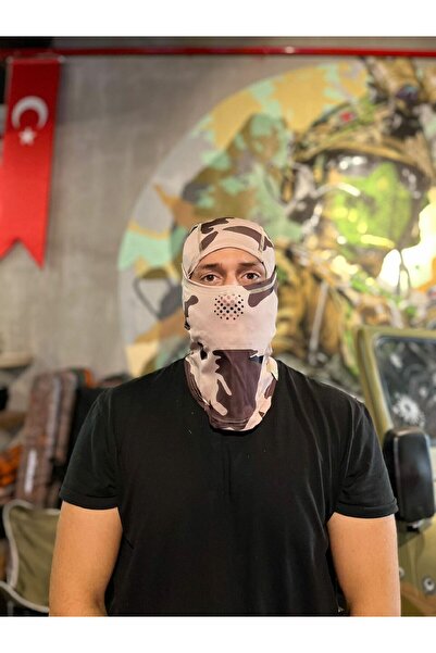 SINGLE SWORD BALAKLAVA MASKE ÇÖL KMF.