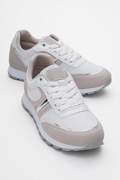 CCWAY AYAKKABI حذاء أنوراك الرياضي للنساء باللون الأبيض