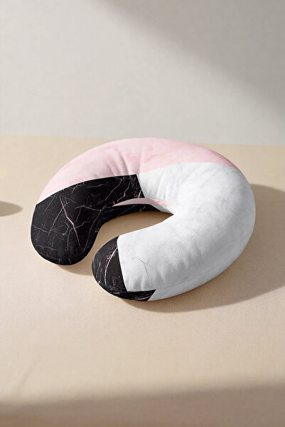 Evimde Bambaşka Pernă ergonomică pentru gât cu model de marmură în trei culor...