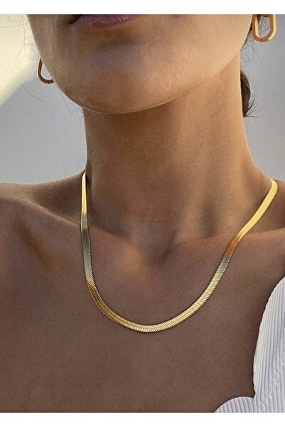 KİLİGİSTANBUL Steel 60 cm Italian Chain +5 cm Extension