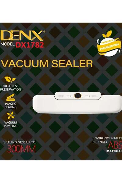 Denx Vacuum Sealer Machine for Home Kitchen Daily Use