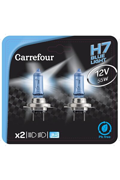 Carrefour Bec auto BV H7 12V 55W, 2 bucati,