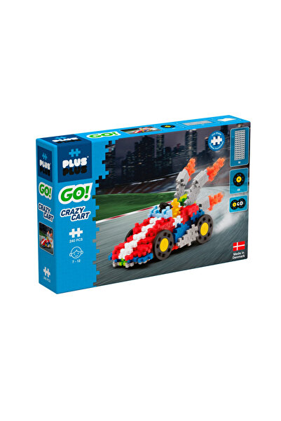 Plus Plus عربة جو كريزي (240 قطعة) من بلس-بلس